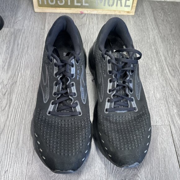 Brooks Mens Glycerin 20 1103821D020 Black Running Shoes Sneakers Size 12 D